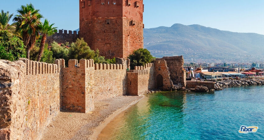  Aydın Çıkışlı Antalya Alanya Side Akdeniz Sahilleri Turu