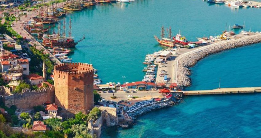  Aydın Çıkışlı Antalya Alanya Side Akdeniz Sahilleri Turu