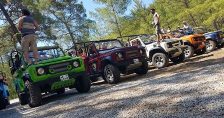 Aydın Çıkışlı Marmaris Jeep Safari Turu