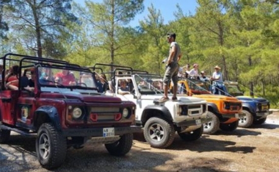 Aydın Çıkışlı Marmaris Jeep Safari Turu